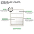 thumbnail image 6 of Shed Window 18" W x 23" H, J-Lap Black for Sheds, Playhouses, and Chicken Coops 1 PK (W1823BLKJ-BX1), 6 of 11