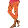 thumbnail image 2 of Ailaofu Cute Halloween Capri Leggings for Women High Waisted Workout Pants, 2 of 5