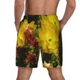 thumbnail image 2 of Lsque Mens Swim Trunks Cactus Flowers Pattern - Bathing Suit Compression Liner - Beach Swim Shorts Swimwear - (S-3XL) - Stretch Quick Dry -Large, 2 of 9