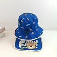 thumbnail image 4 of Yoyauz Kids Sunscreen Cap UPF50+ Sunscreen Bucket Cap with Shawl Summer Beach Play Cap Suitable for girls and boys aged 3-10 years, 4 of 7