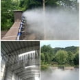 thumbnail image 2 of Boquilla de nebulización atomizadora de alta calidad, aspersor de riego de agua para jardín, boquillas de empuje rápido para sistema de enfriamiento por nebulización, 5 uds., 2 of 5