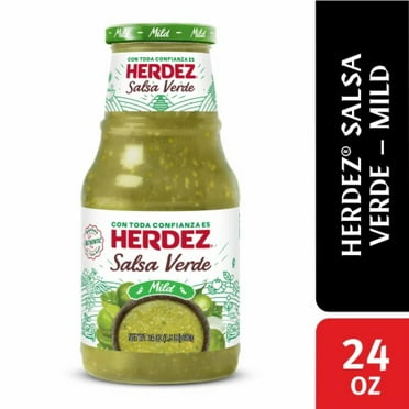 Herdez Salsa Verde Mild, 24 Oz. 24 oz - Pack of 2