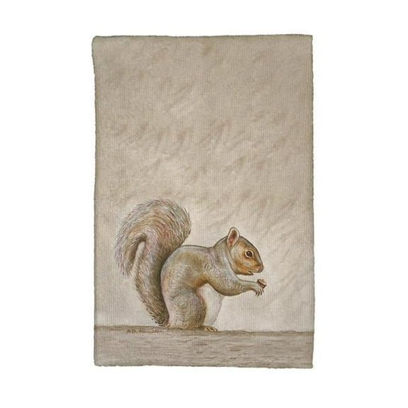 Betsy Drake KT314 Squirrel Kitchen Towel