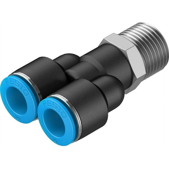 FESTO QSY-1/2-10 133196 Push-in Y-fitting (10 units/package)