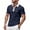 NY2, variant on CAIVO Polo Shirts For Men Shirts Short Sleeve Zipper Down Collar Gradient Dressy Casual Business Work Summer Lapel Classic Fit Golf Tops Stretchy , S