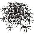 thumbnail image 3 of XMMSWDLA Realistic Plastic Spider Toys 2inch Halloween Prank Props Small Size Halloween Decorations 20pcs spider decoration, 3 of 6