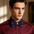 thumbnail image 4 of Aufmer Fashion Solid Color Male Formal Neck Knot Neat Compact Appearance Easy Wear Structure For Various Adult Formal Social Occasion Outfit Collocation, 4 of 7
