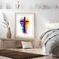 thumbnail image 6 of Diamond Art Kit for Adults, Colorful Cross Watercolor Art Diamond Painting for Adults Beginners, 5D DIY Diamond Art Painting Kits, Colorful Diamond Painting Craft for Home Decor 12x16, 6 of 7