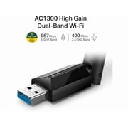 TP-Link Archer T3U Plus IEEE 802.11ac Adapter for Desktop Computer/Notebook