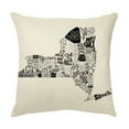 thumbnail image 1 of Up to 65% Off SMihono Independence Day Pillowcase Cartoon Style Linen Digital Printing Pillowcase, 1 of 1