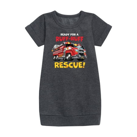 

Paw Patrol - Ruff Ruff Rescue -Toddler And Youth Girls Fleece Dress