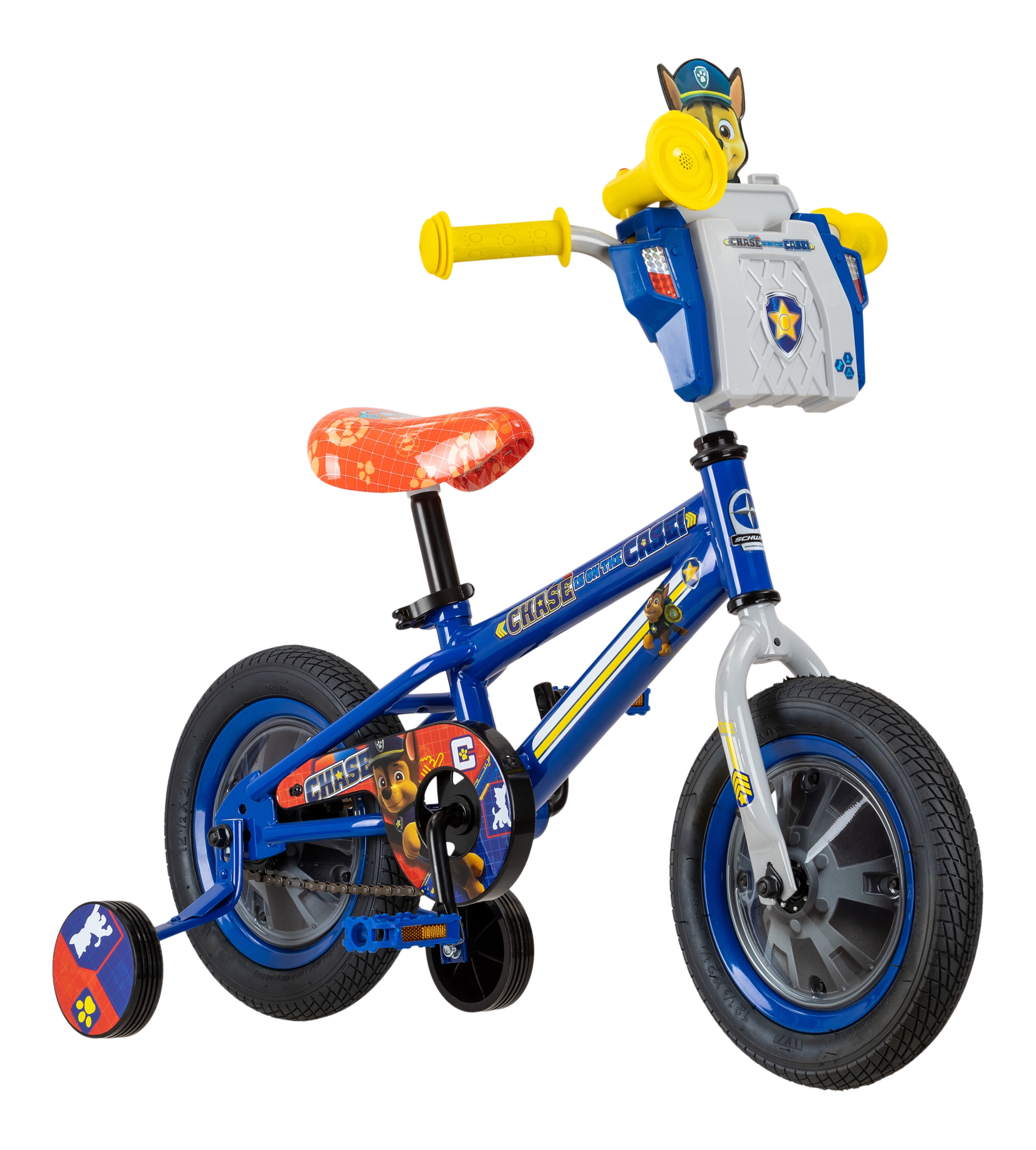 Nickelodeon's PAW Patrol: Chase Bicycle, 12-inch wheels, ages 2 - 4, blue,  preschool kids bike