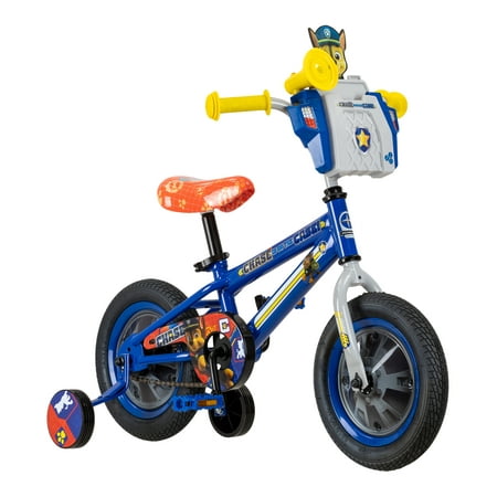 Nickelodeons PAW Patrol: Chase Bicycle  12-inch wheels  ages 2 - 4  blue  preschool kids bike