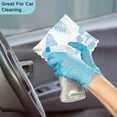 thumbnail image 4 of Yayeee 6 Pack Kitchen Dish Cloths for Washing Dishes Soft Absorbent Microfiber Towels, Blue Butterfly, 4 of 9
