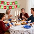 thumbnail image 4 of Banner de Navidad Difuento Feliz Navidad Rojo Verde, 4 of 9