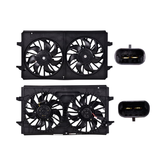 Motoventilador Malibu 2007 A 2009 Chevrolet V6 3.6L Doble TONG YANG .