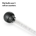 thumbnail image 3 of OXO SoftWorks 1.5 oz Baster with Cleaning Brush – Heat-Resistant, Flat Bulb, Easy-Grip, 3 of 5