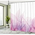 thumbnail image 4 of Ambesonne Flower Shower Curtain, Spring Time Fantasy, 69"Wx70"L, Pink Purple, 4 of 4