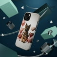 thumbnail image 3 of DistinctInk Tough Case for Apple iPhone 14 (6.1" Screen), Compatible with MagSafe Charging - Valentine's Day German Shepherd Dog, 3 of 6