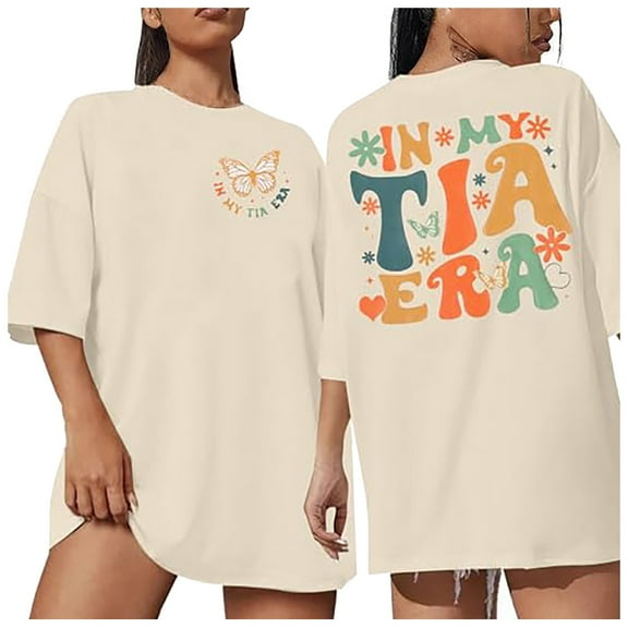 Women's Oversized "In My Shirt" Funny Cool Auntie T-Shirt