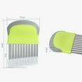 thumbnail image 5 of Limei Crinkle Cutter, French Fry Cutter Stainless Steel Knife,Wave Knife Suitable for Cutting Fruits and Vegetables, Kitchen Must Have Kid Knife for Potato Onion Carrot Sliced into Thin Slices, 5 of 6
