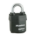 thumbnail image 2 of Master Lock 6121 Padlock: Laminated Steel, Keyed Different, 5/16" Shackle Diam, 2 of 4