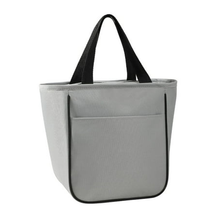 Insulated Lunch Bag for Men & Women, Large Reusable Lunch Box with Shoulder Strap, Leakproof Thermal Lunch Tote for Work, School, Picnic, Meal Prep & Gym, Durable Cooler Bag