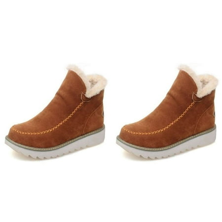 

Asdomo Women S Classic Non-Slip Ankle Snow Boots On-The-Go Chukka Boot