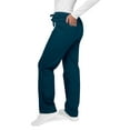 thumbnail image 4 of Adar Universal Unisex Scrubs - Drawstring Tapered Leg Scrub Pants - 504 - Caribbean Blue - 3X, 4 of 7
