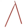 thumbnail image 1 of Baguette de Tambour en Nylon avec une Forte Élasticité Compatible Instrument de Musique Incassable Poignées en Forme de Goutte pour les Enfants Adultes Rouge, 1 of 9