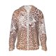 thumbnail image 1 of Fotbe Leopard Brown Chaqueta con Protección Solar UPF 50+ para Hombre y Mujer, Camisa con Capucha y Bolsillos-XX-Large, 1 of 7