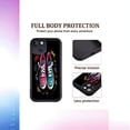 thumbnail image 3 of Lightweight Yellowing Resistant iPhone 15 Case - Modern Urban Aesthetic with Playful Graffiti Pattern Design, 3 of 6