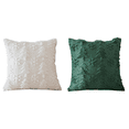 thumbnail image 1 of Fundas Almohada Felpa Suave Con Copo Nieve Y Navidad Color Blanco, 1 of 6