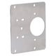 thumbnail image 5 of 2 juegos de bisagras de puerta, placa de montaje de placa de reparación de fijación de acero inoxidable para armario, 5 of 8
