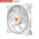 thumbnail image 3 of Ventilador Refrigeración por agua 12V 4 pines PWM 5V 3Pin ARGB Aura Sync Case PC blanca, 3 of 9