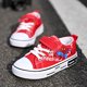 thumbnail image 1 of Zapatos de lona de dibujos animados para niños primavera y otoño nuevo Disney Spiderman niños zapatos deportivos niñas zapatos de tela all-match31 (plantilla de 18,5 cm) Gao Jinjia LED, 1 of 2