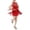 R35-Watermelon Red, variant on RMGVDSD Girls Spring Dresses Girls Latin Dance Dress Sparkling Fringe Performance Stage Party Wear Sequined Sleeveless Tassel Dance Dresses 3-4 Years