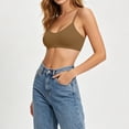 thumbnail image 4 of Lopecy-Sta Women’s Bralette Seamless Thin Strap Wireless Lightweight Comfort U-Neck Everyday Bra Soft Support No Underwire Bra for Casual, 4 of 6