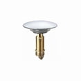 thumbnail image 1 of Chrome Plated Brass Pop-Up Drain Stopper for Bathroom and Kitchen Sinks, 66mm Click-Clack Design, 1 of 5