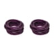 thumbnail image 3 of Guardurnaity 10 piezas de bandas para el cabello, diadema ostentosa, soporte protector decorativo ajustable sin costuras para mujeres, accesorios de morado negro 2Conjunto, 3 of 6