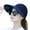 Navy Blue, variant on Sun Hats for Women Wide Brim Sun Hat UV Protection Caps Floppy Beach Packable Visor