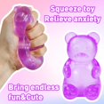 thumbnail image 2 of Juguete Squishy tngtswwcv Oso Antiestrés de Silicona 8 cm, 2 of 7
