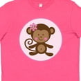 thumbnail image 4 of Inktastic Monkey Girl Youth T-Shirt, 4 of 5