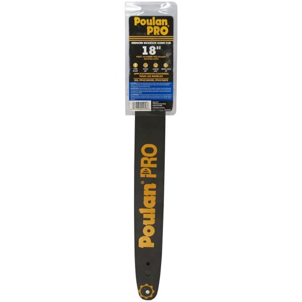 Genuine Poulan 18 Replacement Chainsaw Guide Bar Fits Husqvarna 400ex Pp4218avx Ppb4018 260 Pro Pp4218avhd Ppb1838le Pp260 Ppb4218 Sm4018 More 952044689 Walmart Com
