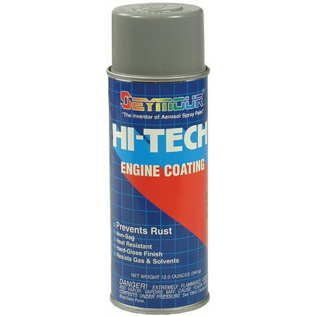 New Seymour Hi-Tech Engine Coating Spray Paint, Ford Gray En43 - Walmart.com