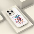 thumbnail image 3 of Combina estilo y funcionalidad con esta funda para teléfono de goma TPU a prueba de golpes de alta calidad, diseñada con un patrón de dibujos animados único y artístico para tu iPhone., 3 of 3
