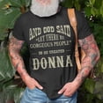 thumbnail image 3 of Personalized Birthday Gift Idea For Person Named Donna Unisex TShirt, 3 of 6