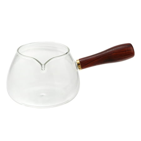 

1Pc Glass Teapot Glass Tea Maker Professional Tea Set Coffee Pot with Handle
