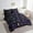 Black Purple, variant on Girly Butterfly Comforter Set Twin,Blue Purple Moth Bedding Set Teens,Dreamy Wildlife (Comforter+Fitted+Flat Sheet+2 Pillowcases+2 Throw Pillow Covers) 7 Pieces Black Bed Set
