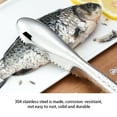 thumbnail image 4 of VONKY Scraper Fish Skin Fast Scaler Comfortable Handle Non-Deformation Long-Lasting Easy to Care Household Accessory Kitchen Upgrade, 4 of 8